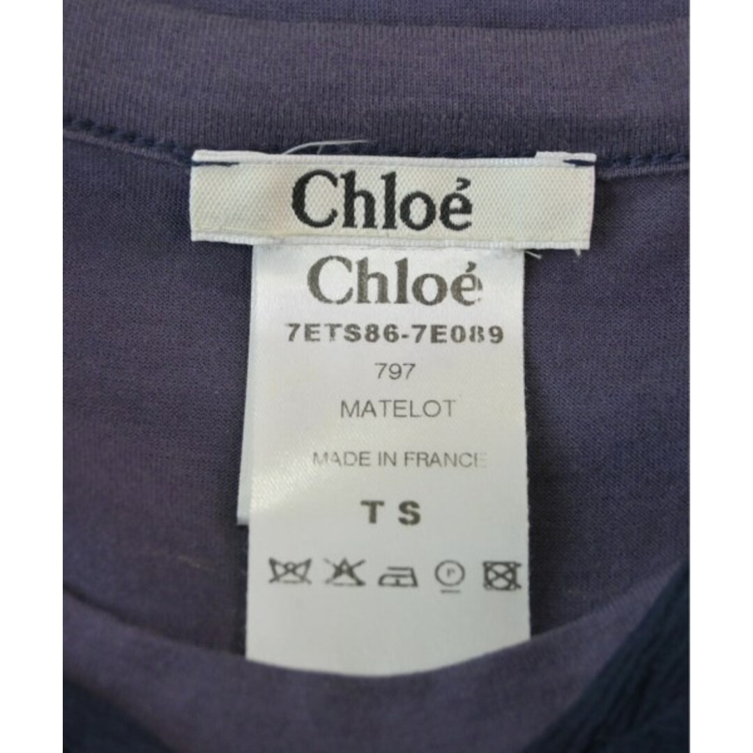 Chloe(クロエ)のChloe クロエ Tシャツ・カットソー S 紫系 【古着】【中古】 レディースのトップス(カットソー(半袖/袖なし))の商品写真