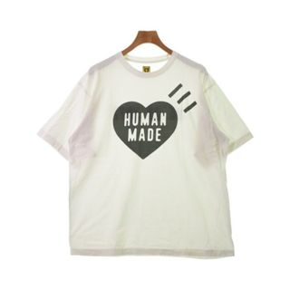 ヒューマンメイド(HUMAN MADE)のHUMAN MADE ヒューマンメイド Tシャツ・カットソー 2XL 白 【古着】【中古】(Tシャツ/カットソー(半袖/袖なし))