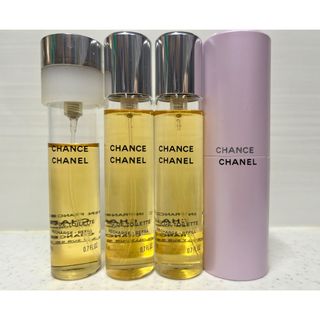 CHANEL チャンス　ケース本体&レフィル3本(香水(女性用))