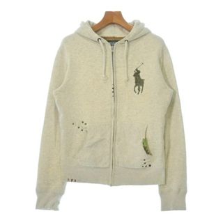 ポロラルフローレン(POLO RALPH LAUREN)のPolo Ralph Lauren ポロラルフローレン パーカー S ベージュ系 【古着】【中古】(パーカー)