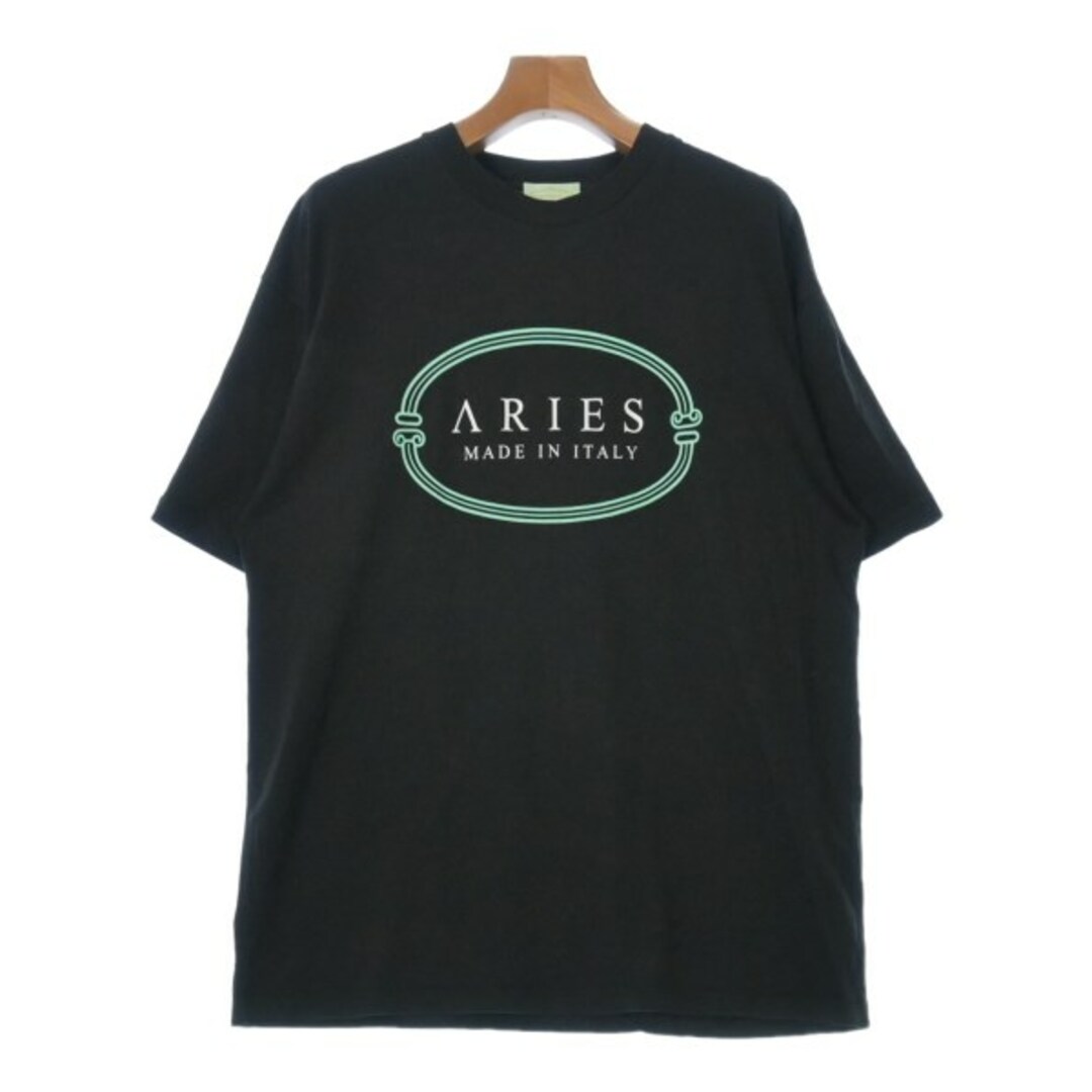 aries(アリエス)のAries アリエス Tシャツ・カットソー L 黒 【古着】【中古】 メンズのトップス(Tシャツ/カットソー(半袖/袖なし))の商品写真