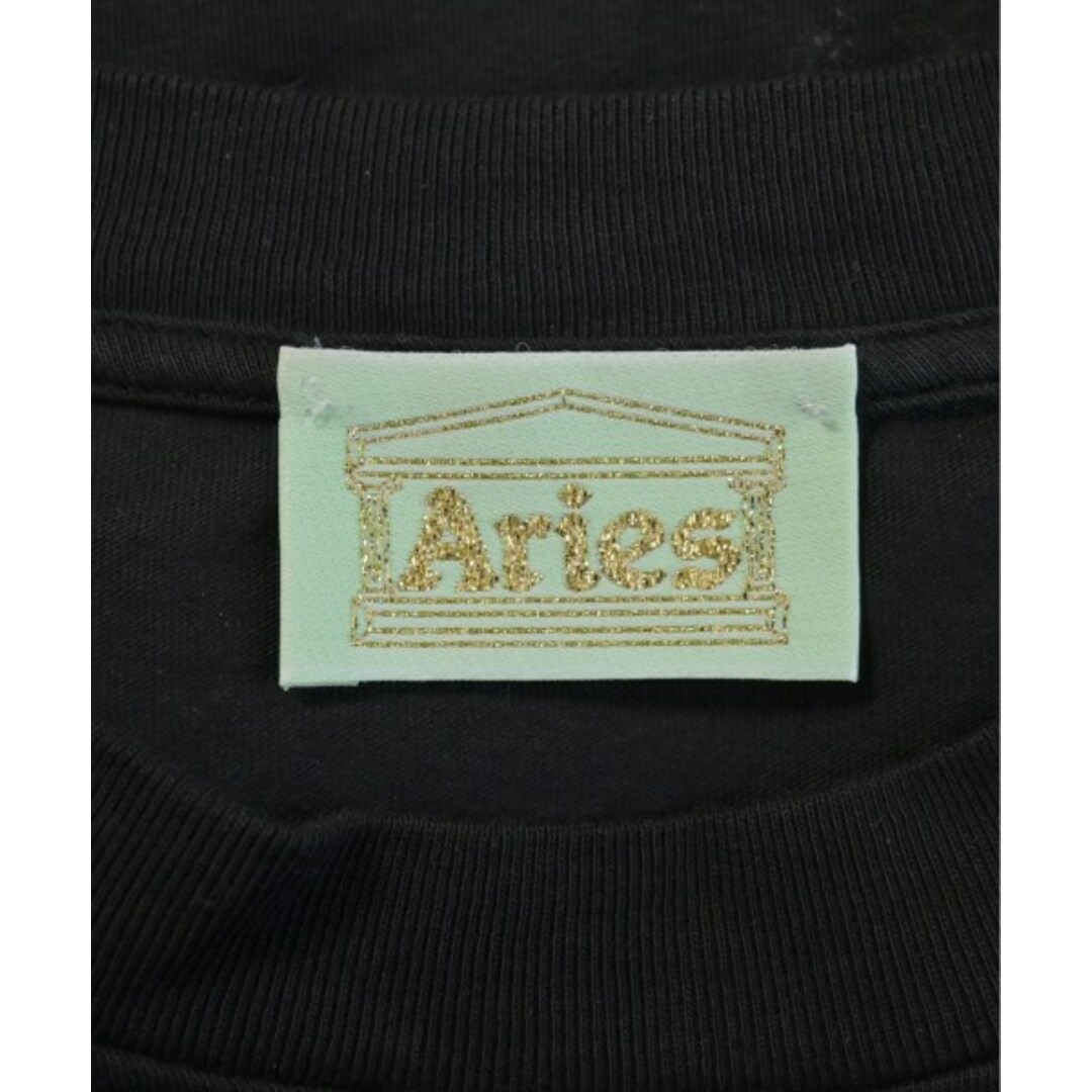 aries(アリエス)のAries アリエス Tシャツ・カットソー L 黒 【古着】【中古】 メンズのトップス(Tシャツ/カットソー(半袖/袖なし))の商品写真