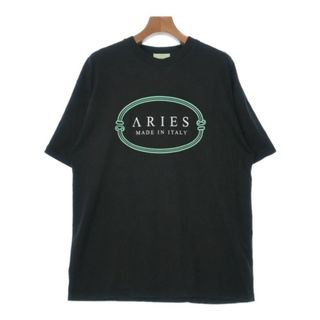 アリエス(aries)のAries アリエス Tシャツ・カットソー L 黒 【古着】【中古】(Tシャツ/カットソー(半袖/袖なし))