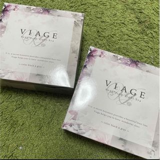 ヴィアージュ(VIAGE)の新品　Viage ヴィアージュ ナイトブラM/L  ブラック×グレー 2枚(その他)