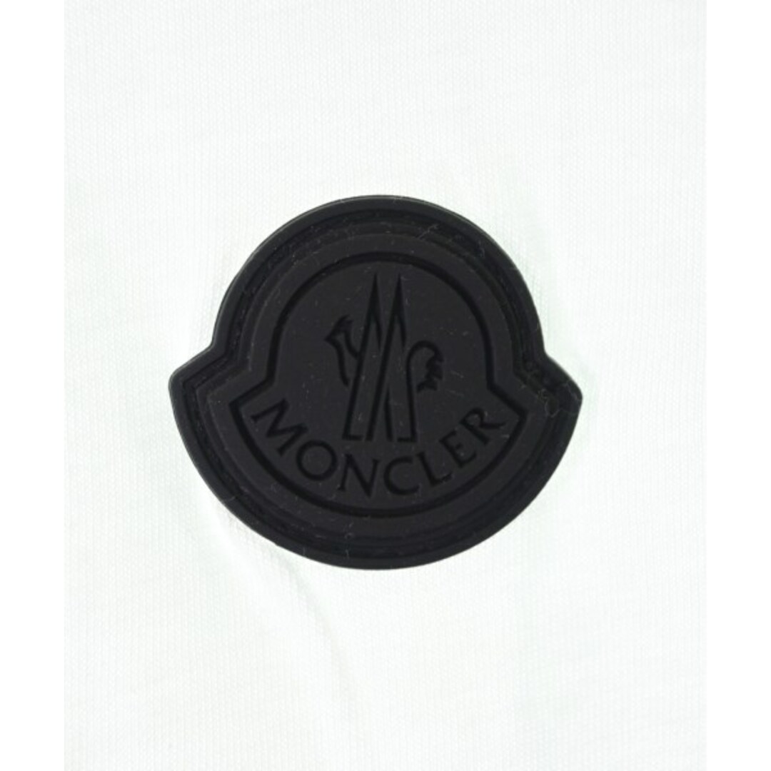 MONCLER(モンクレール)のMONCLER モンクレール Tシャツ・カットソー M 白 【古着】【中古】 メンズのトップス(Tシャツ/カットソー(半袖/袖なし))の商品写真