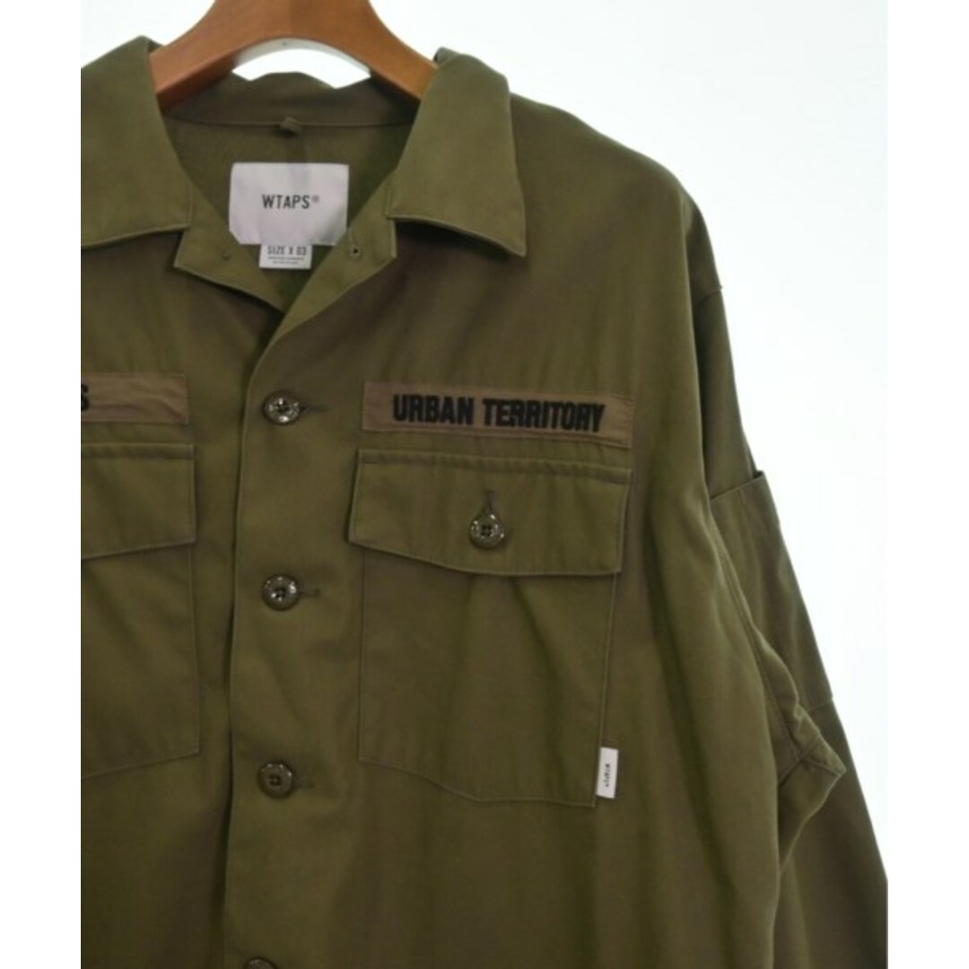 WTAPS ダブルタップス ミリタリーブルゾン 3(L位) カーキ 【古着