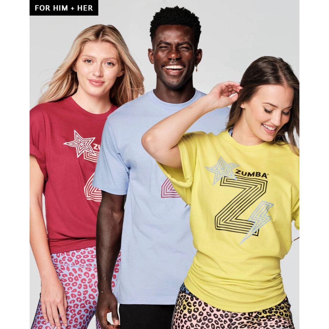 Zumba(ズンバ)の★新品★ZUMBA®️男女兼用フリーサイズTシャツ メンズのトップス(Tシャツ/カットソー(半袖/袖なし))の商品写真