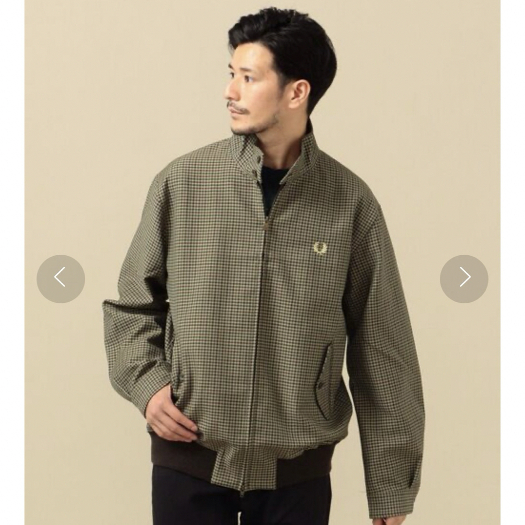 FRED PERRY(フレッドペリー)の【SHIPS別注】FRED PERRY: TW ハリントンジャケット 20FW メンズのジャケット/アウター(ブルゾン)の商品写真