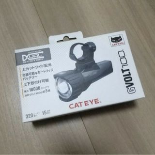 キャットアイ(CATEYE)のキャットアイ CATEYE GVOLT 100 ハンドル上側/下側取付可能(パーツ)