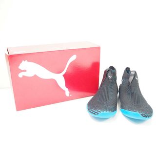 プーマ(PUMA)の美品 PUMA プーマ 195449-01 Cloud9 x AGF アクティブ ゲーミング フットウェア スニーカー 1点 28cm ブラックハワイアンオーシャン" シューズ" メンズ AU2349C (スニーカー)