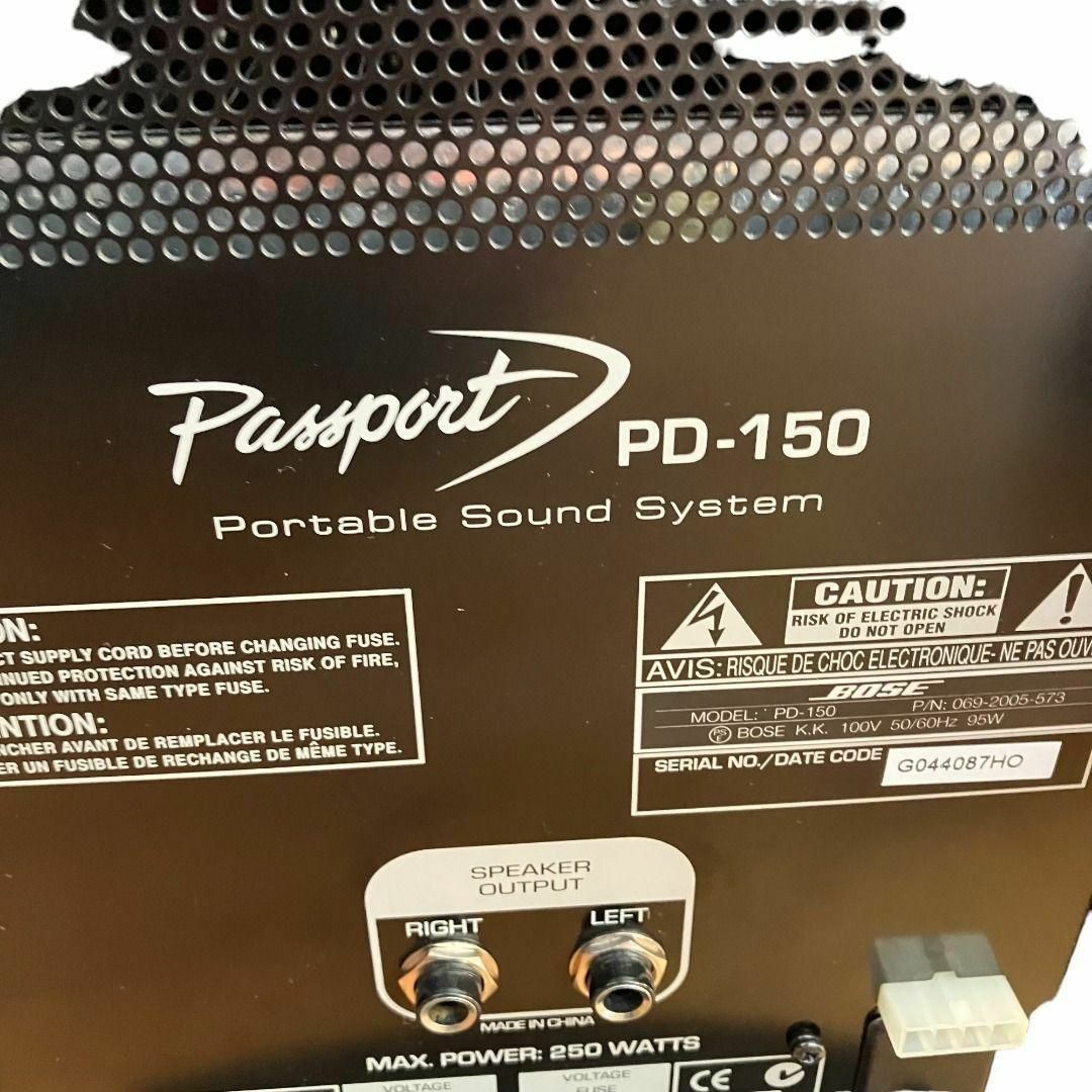 ミキサー【美品】　BOSE Passport PD-150  PAシステム　スピーカー