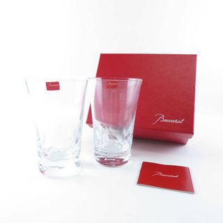 バカラ(Baccarat)の未使用 Baccarat バカラ 2104389 ベルーガ ハイボールタンブラー 2点 クリスタル ペア グラス SU4715A2 (タンブラー)