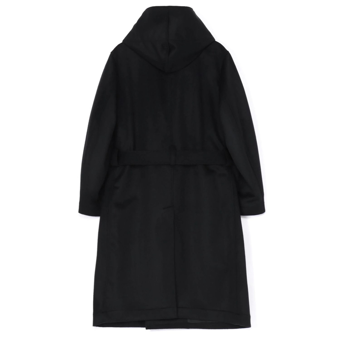 Yohji Yamamoto POUR HOMME - [ YohjiYamamoto☆フード付コート Yohji Yamamoto POUR HOMME - [ YohjiYamamoto☆フード付コート