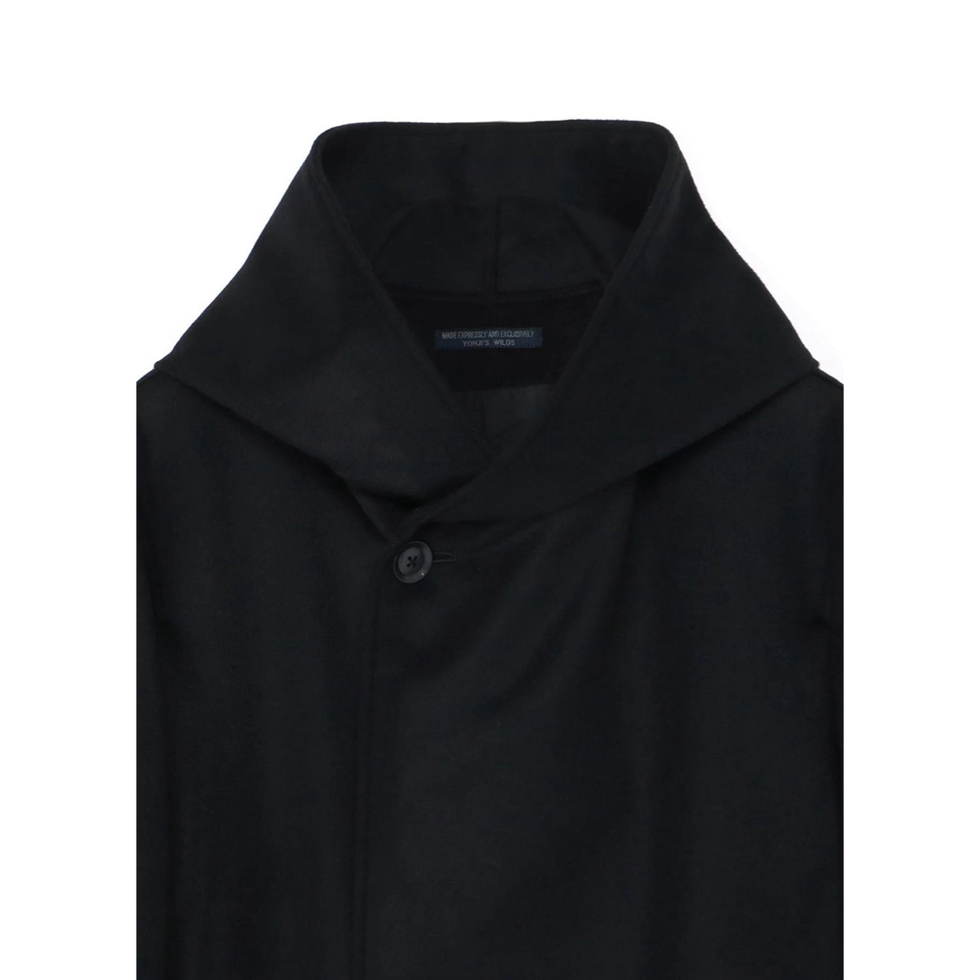 Yohji Yamamoto POUR HOMME - [ YohjiYamamoto☆フード付コート Yohji Yamamoto POUR HOMME - [ YohjiYamamoto☆フード付コート