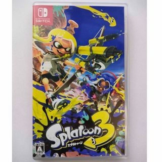 ニンテンドースイッチ(Nintendo Switch)のスプラトゥーン3(家庭用ゲームソフト)