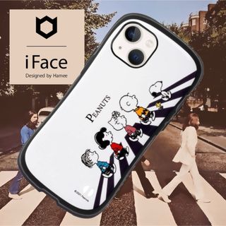 新品 iFace スヌーピー iphone14Plus かわいい アビイロード(iPhoneケース)