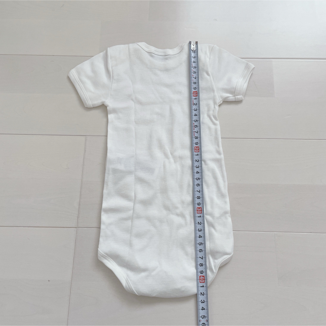 PETIT BATEAU(プチバトー)のプチバトー　半袖ボディ2枚組　18m  キッズ/ベビー/マタニティのベビー服(~85cm)(ロンパース)の商品写真