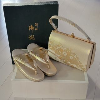 和装バッグと草履セット(下駄/草履)