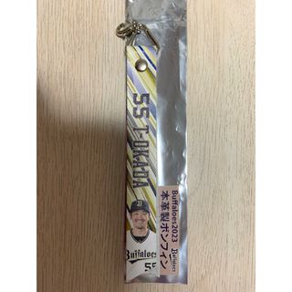 オリックスバファローズ(オリックス・バファローズ)のオリックス　T-岡田　本革ボンフィン(スポーツ選手)