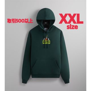 キス(KITH)のDisney Kith for Mickey Goofy Green XXL(パーカー)