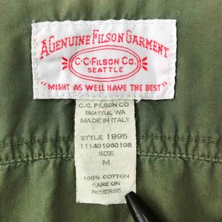 フィルソン(FILSON)のFILSON フィルソン　シャツ　長袖シャツ　ロングスリーブシャツ　ハンティング(シャツ)