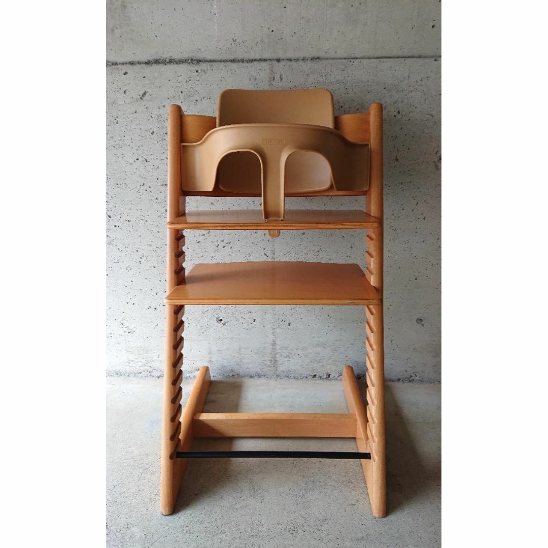 Stokke(ストッケ)のストッケ　トリップトラップSN.3～　ベビーセット付 キッズ/ベビー/マタニティの寝具/家具(その他)の商品写真