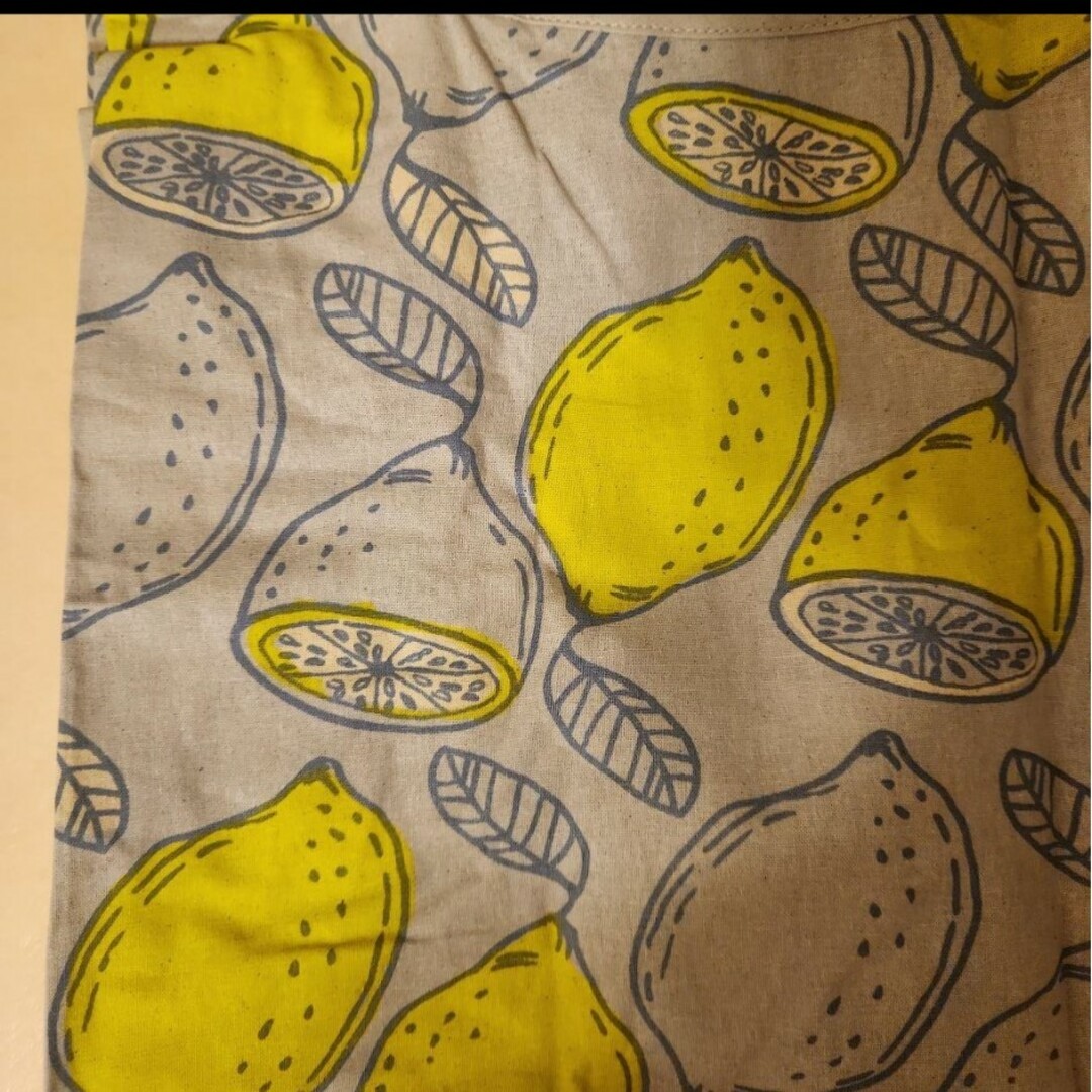 エコバッグ　レモン柄 レディースのバッグ(エコバッグ)の商品写真