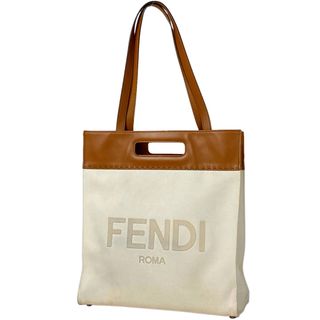 フェンディ(FENDI)のフェンディ ロゴ トートバッグ レディース 【中古】(トートバッグ)