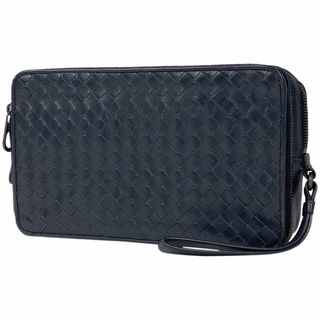 ボッテガヴェネタ(Bottega Veneta)のボッテガヴェネタ イントレチャート クラッチバッグ メンズ 【中古】(セカンドバッグ/クラッチバッグ)