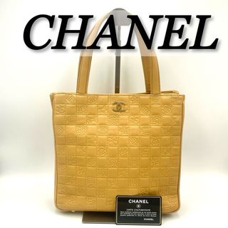 シャネル(CHANEL)のCHANEL トートバッグ　ミニトート　ココマーク　チョコバー　アイコンライン(トートバッグ)