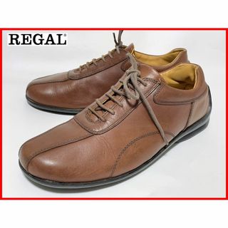 リーガル(REGAL)のREGAL リーガル 25cm スニーカー 茶 メンズ D2(スニーカー)