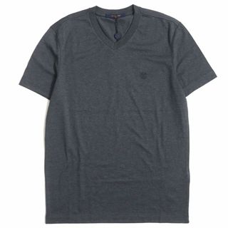 39cm身幅ルイヴィトン 19SS Tシャツ カットソー 半袖 クルーネック XS 黒