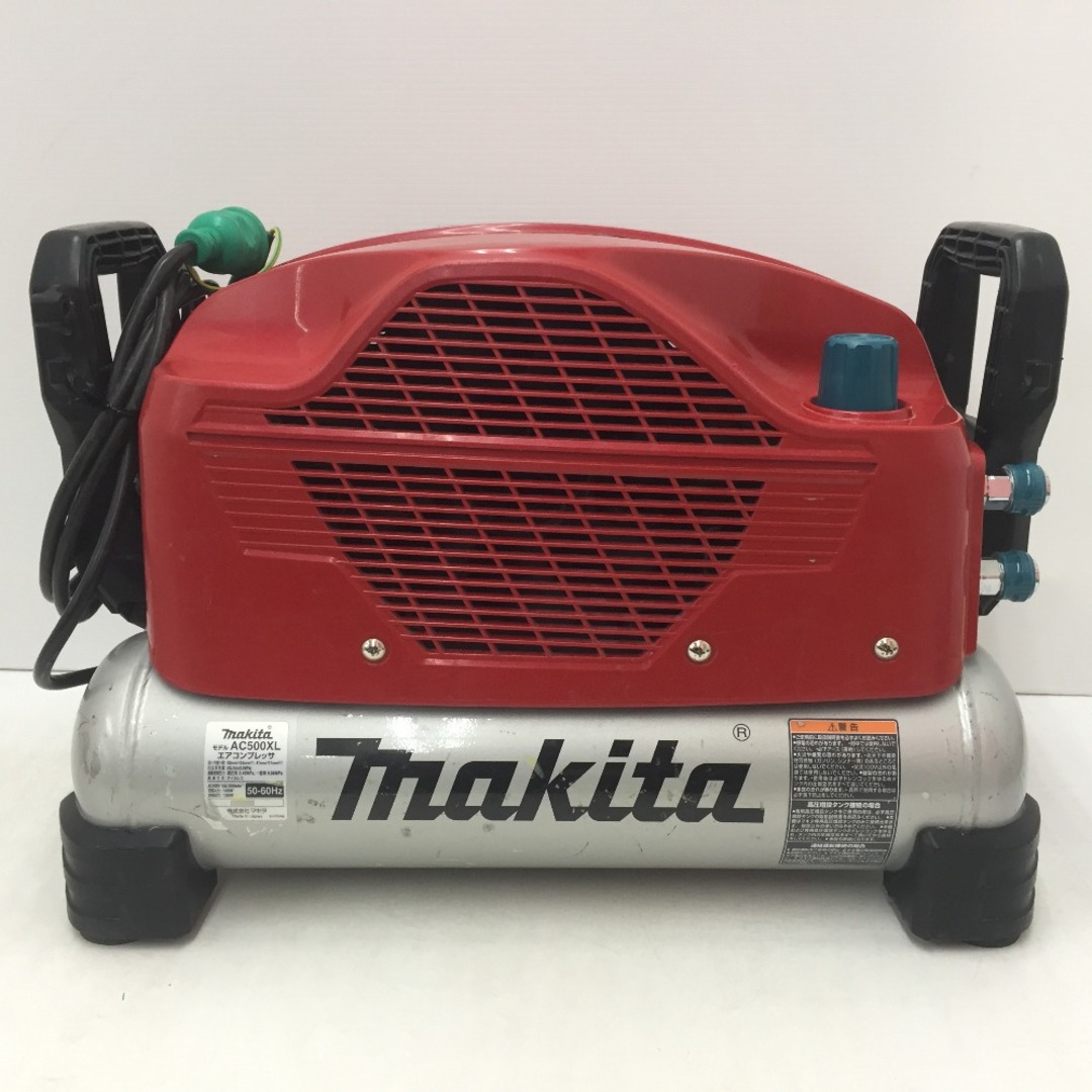 マキタ　赤　11L エアコンプレッサ　AC500XLR電動工具・エア工具