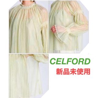 セルフォード(CELFORD)のCELFORD レースシャーリングブラウス(シャツ/ブラウス(長袖/七分))