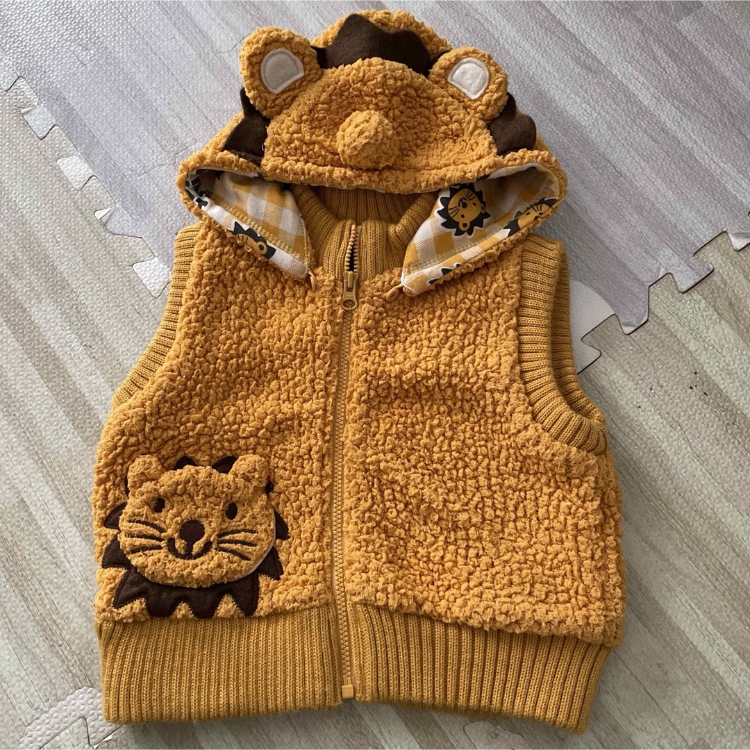 C＊maRkeT 子供用ベスト キッズ/ベビー/マタニティのキッズ服男の子用(90cm~)(カーディガン)の商品写真