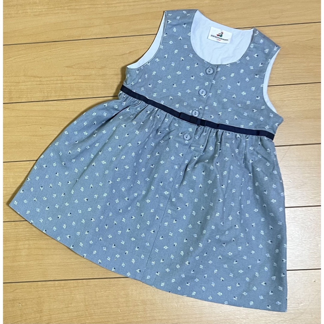 Parents Dream(ペアレンツドリーム)のペアレンツドリーム　90cm ジャンパースカート キッズ/ベビー/マタニティのキッズ服女の子用(90cm~)(ワンピース)の商品写真