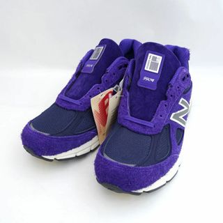 ニューバランス(New Balance)のnew balance / ニューバランス ◆スニーカー/バイ テディ・サンティス プラム/パープル/27.5cm/タグ付き U990TB4 【メンズ/MEN/男性/紳士】【靴/クツ/シューズ/SHOES】 メンズファッション【中古】 [0220473406](スニーカー)