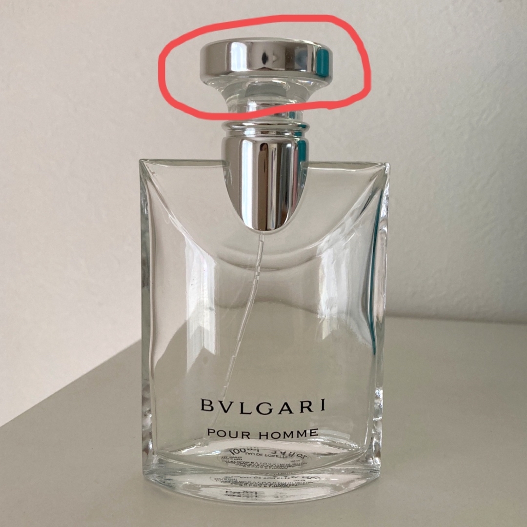 BVLGARI(ブルガリ)のブルガリ　香水　空き瓶　蓋のみ コスメ/美容の香水(香水(男性用))の商品写真