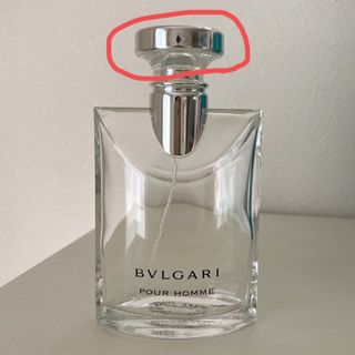 ブルガリ(BVLGARI)のブルガリ　香水　空き瓶　蓋のみ(香水(男性用))