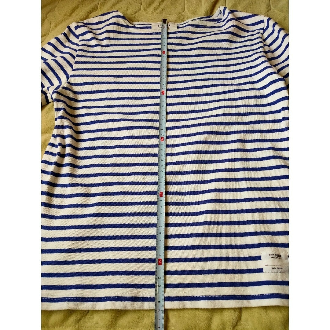 URBAN RESEARCH(アーバンリサーチ)の青×白 ボーダーTシャツ レディースのトップス(Tシャツ(長袖/七分))の商品写真