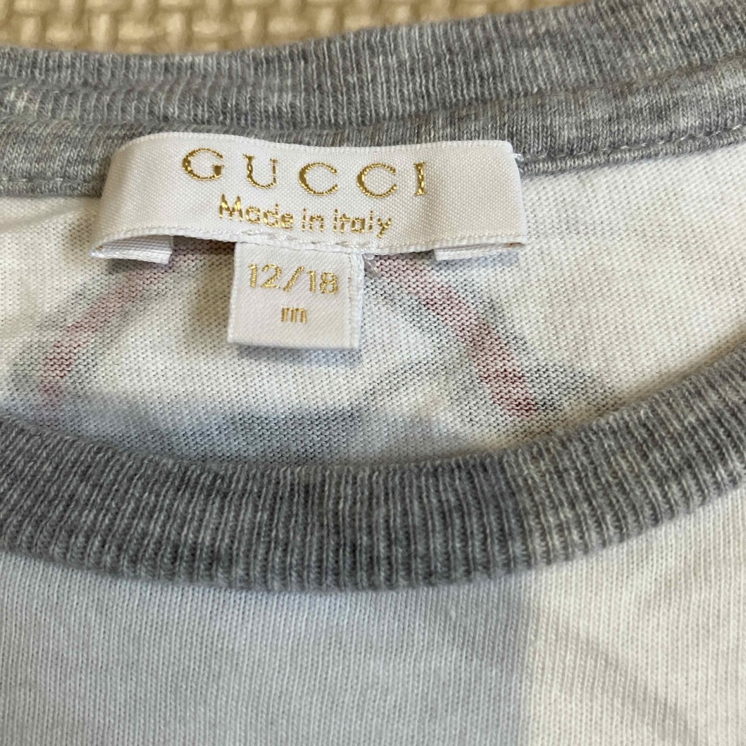 Gucci(グッチ)の子供服　グッチ キッズ/ベビー/マタニティのベビー服(~85cm)(Ｔシャツ)の商品写真