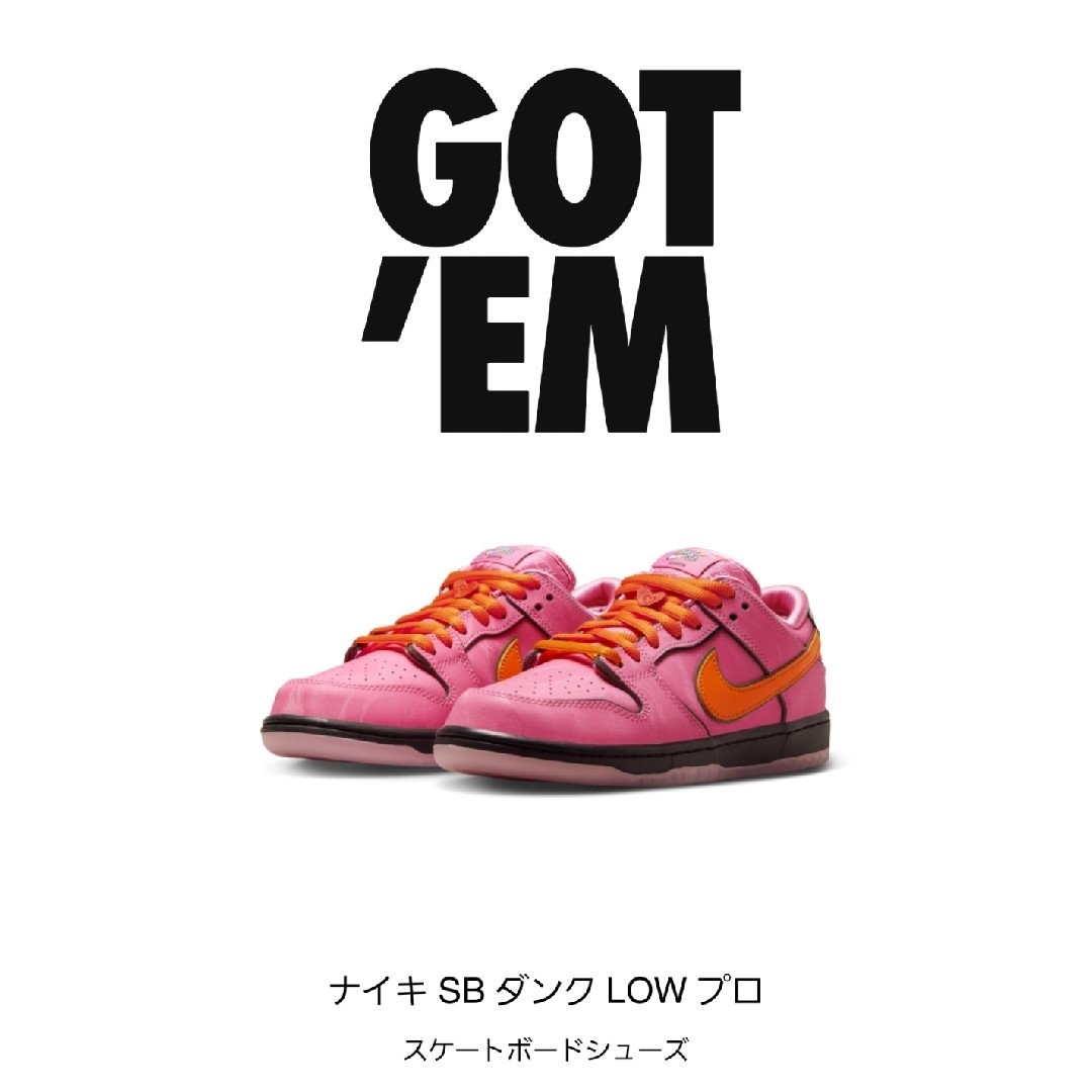 NIKE(ナイキ)の【新品•未使用】Nike SB Dunk Low Pro QS "Blossom メンズの靴/シューズ(スニーカー)の商品写真