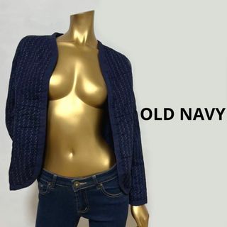 オールドネイビー(Old Navy)の【3320】OLD NAVY 中綿 カーディガン ジャケット(ダウンジャケット)