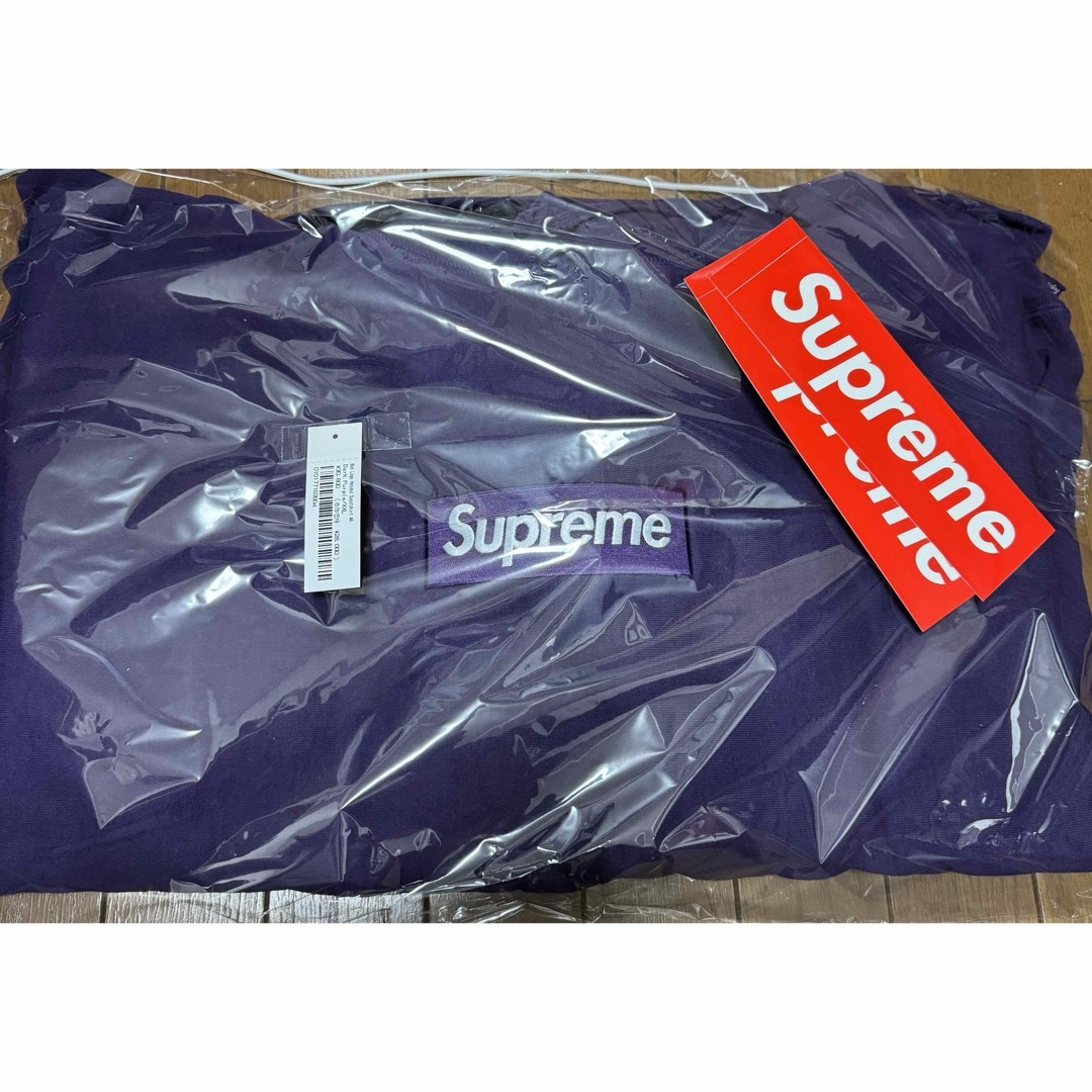 Supreme(シュプリーム)のBox Logo Hooded Sweatshirt Dark Purple メンズのトップス(パーカー)の商品写真