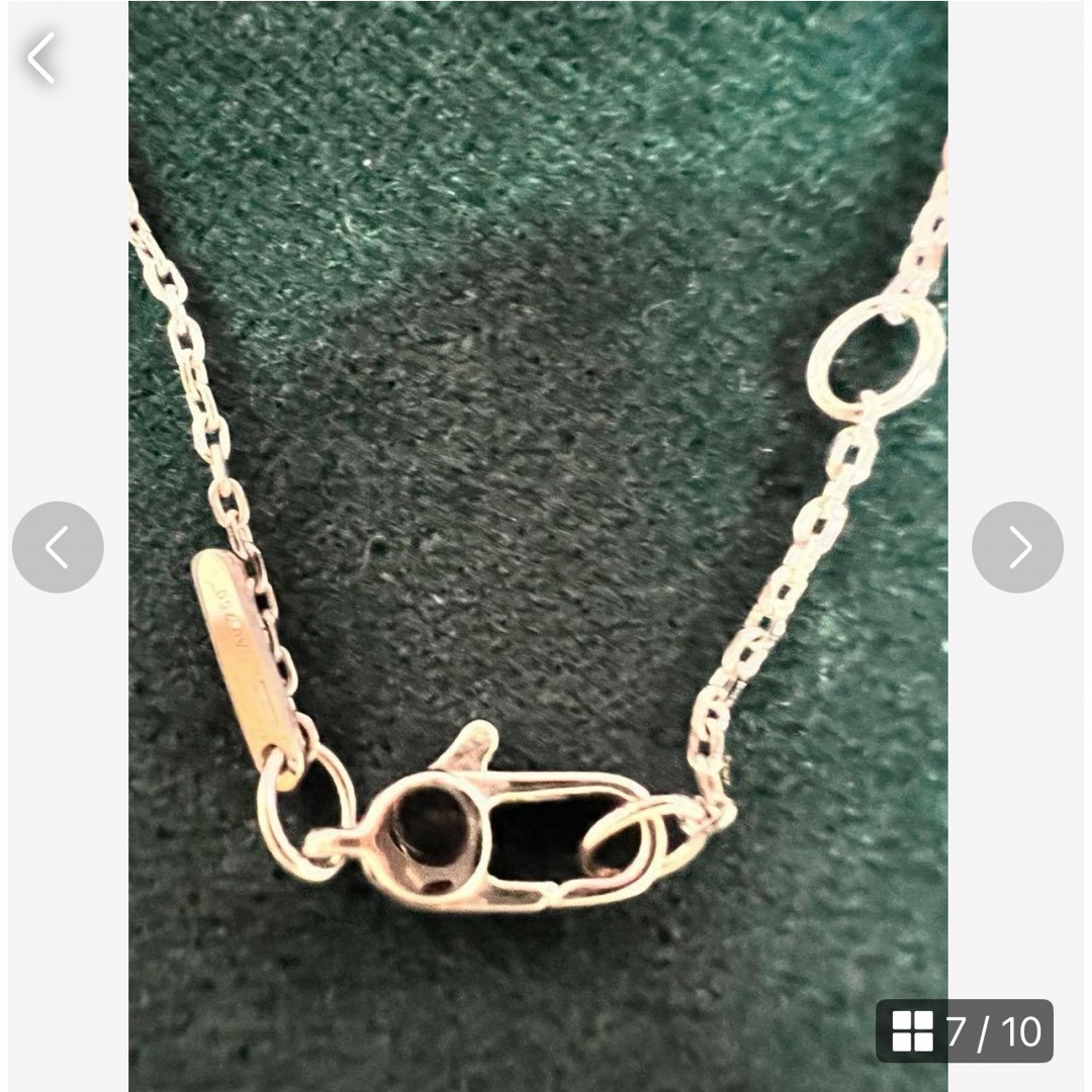 GUCCI - GUCCI K18 WGダイアモンドリバーシブルネックレスの通販 GUCCI - GUCCI K18 WGダイアモンドリバーシブルネックレスの通販