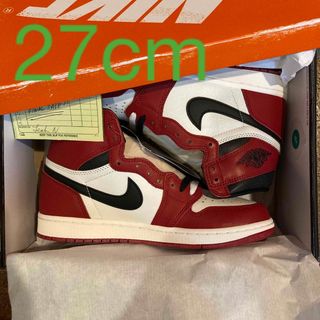 ジョーダン(Jordan Brand（NIKE）)のAIR JORDAN 1 CHICAGO LOST & FOUND(スニーカー)