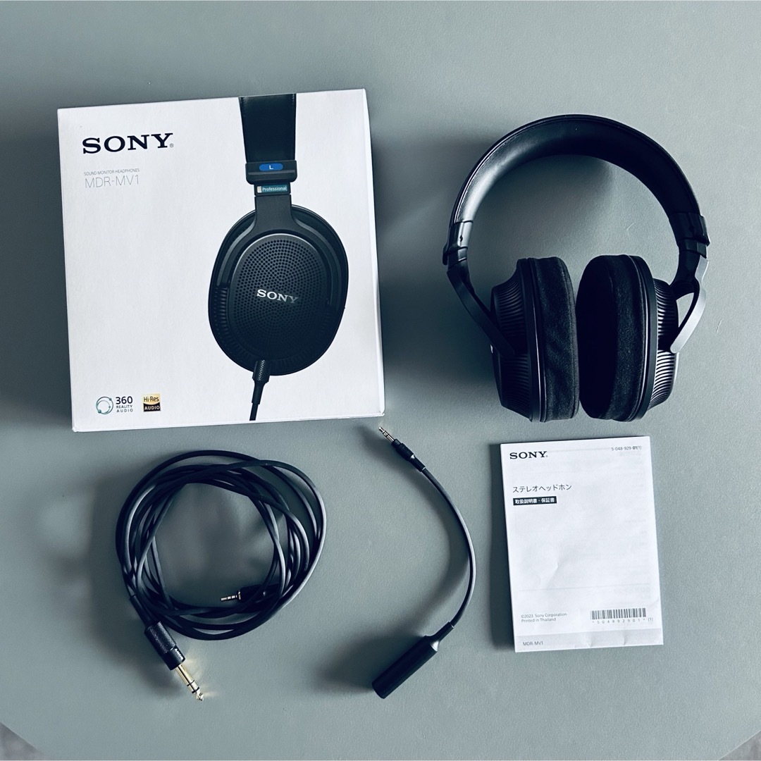 SONY - 極美品 ソニー モニターヘッドホン MDR-MV1背面開放型モニター