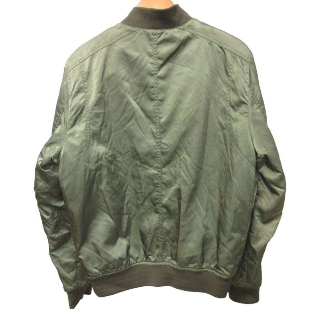 ZARA MAN ブルゾン MA-1 カーキ - アウター
