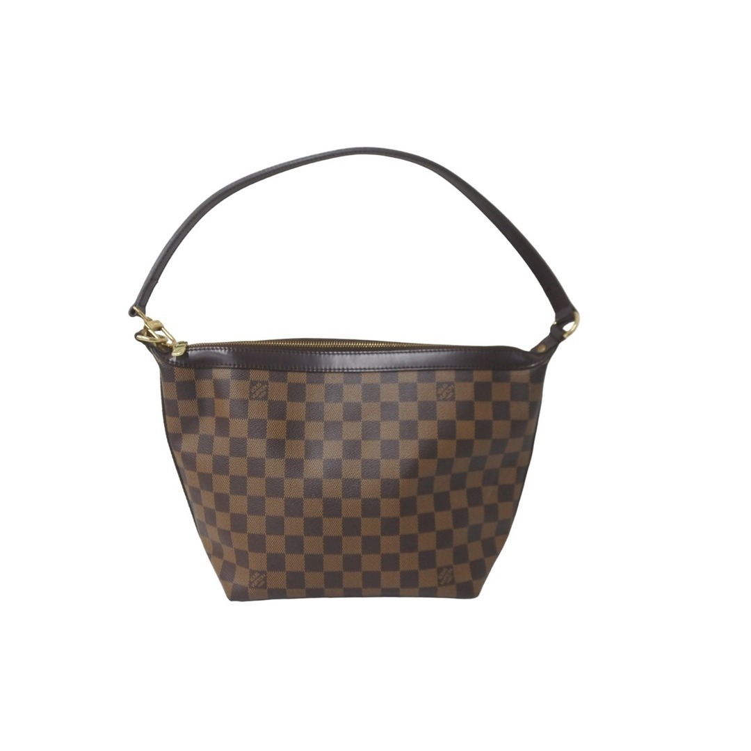 内側LOUIS VUITTON ルイヴィトン ショルダーバッグ N51995 ダミエ エベヌ イロヴォMM PVC レザー ブラウン 美品  54134