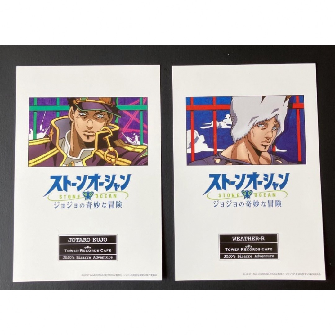 JOJO(ジョジョ)のジョジョの奇妙な冒険 ストーンオーシャン×タワーレコードカフェ　グッズ エンタメ/ホビーのおもちゃ/ぬいぐるみ(キャラクターグッズ)の商品写真